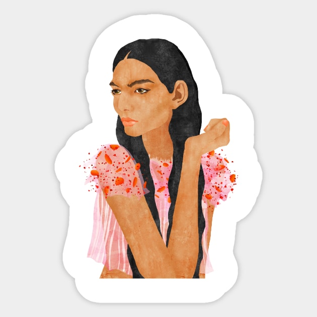 Paloma Sticker by Fifikoussout